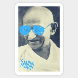 GANDHI Sticker